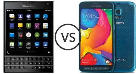 Samsung Galaxy S5 vs BlackBerry Priv Karşılaştırma